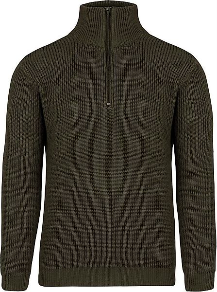 normani Strickpullover Herren Troyer-Pullover mit RV-Kragen Tintrup Bundesw günstig online kaufen