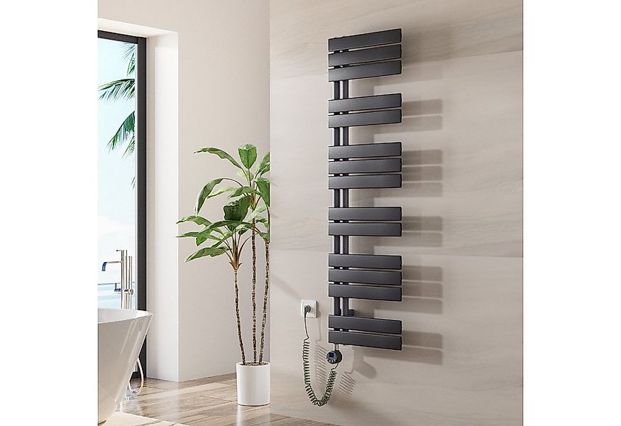 MEYKOERS Elektrischer Badheizkörper Elektro Handtuchtrockner Mit Thermostat günstig online kaufen