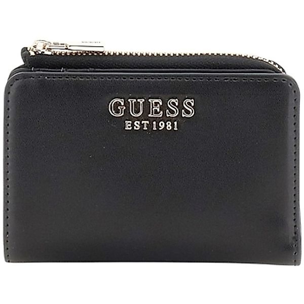 Guess  Geldbeutel LAUREL SLG SMALL ZIP BLACK Noir günstig online kaufen