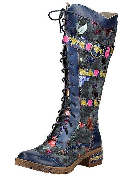 LAURA VITA Schnürstiefel "LAURA VITA Stiefel Leder/Textil" günstig online kaufen