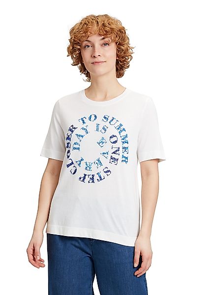 Cartoon Kurzarmshirt Cartoon Damen Halbarm-Shirt mit günstig online kaufen