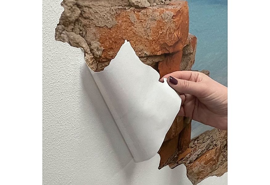 WallSpirit Wandtattoo Wanddurchbruch "Wald", Selbstklebend, rückstandslos a günstig online kaufen