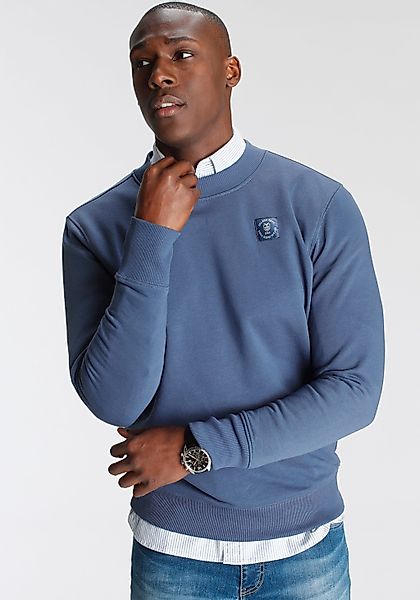 DELMAO Sweatshirt Langarm, Regular Fit, unifarben, günstig online kaufen