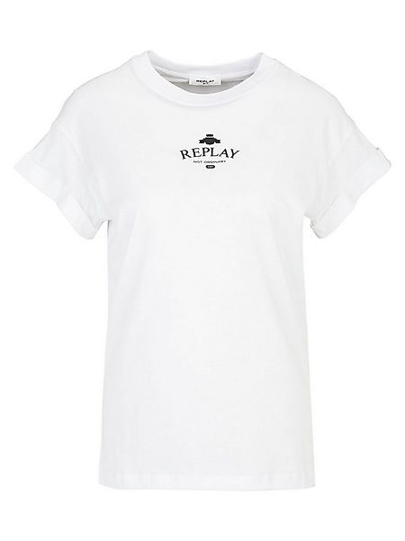 Replay T-Shirt Cotton Jersey (1-tlg) günstig online kaufen