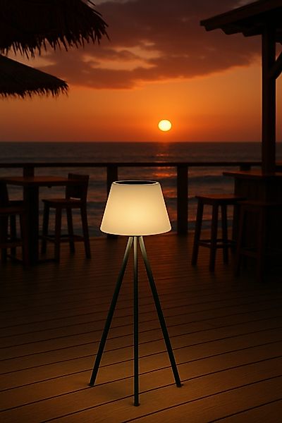 MeLiTec LED Solarleuchte Solar-Gartenleuchte SO50, nein, günstig online kaufen