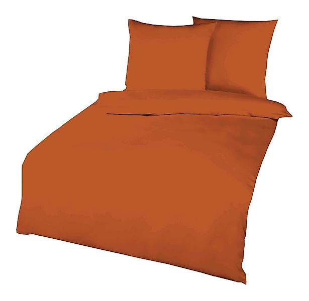 Kaeppel Bettwäsche Kaeppel Biber Bettwäsche Uni 135x200 / 155x220 cm versch günstig online kaufen