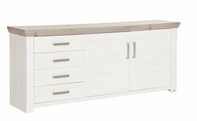 set one by Musterring Sideboard "York" Typ 51, mit viel Stauraum, Bügelgrif günstig online kaufen