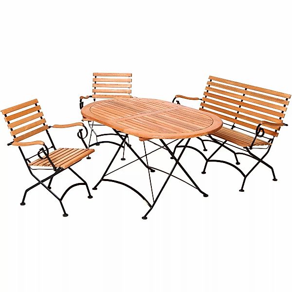 Gartenmöbelgruppe Schloßgarten 4-teilig günstig online kaufen