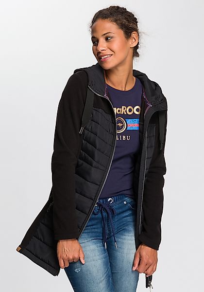 KangaROOS Langjacke Hybridjacke - Fleecejacke mit günstig online kaufen