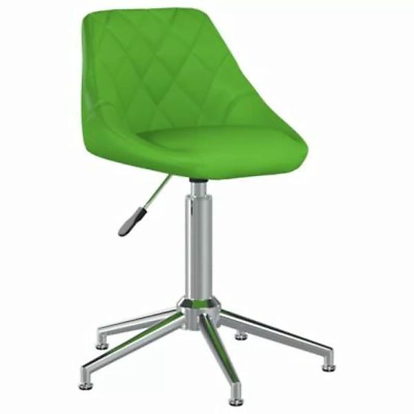 vidaXL Bürostuhl Drehbar Grün Kunstleder Bürostuhl grün günstig online kaufen