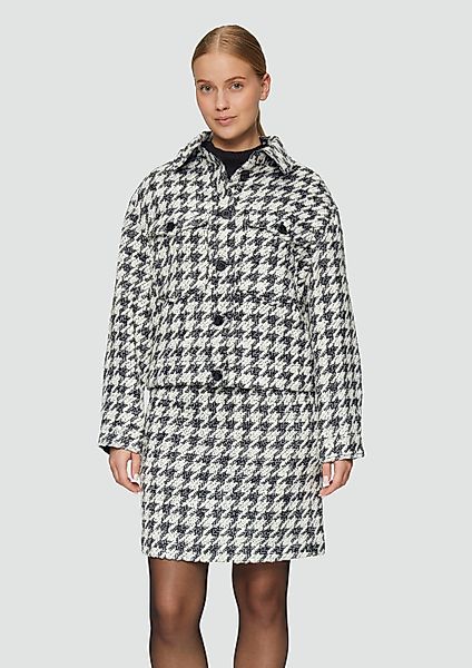 s.Oliver Funktionsjacke Indoor-Jacke Gemusterte Bouclé-Jacke (1-St) günstig online kaufen