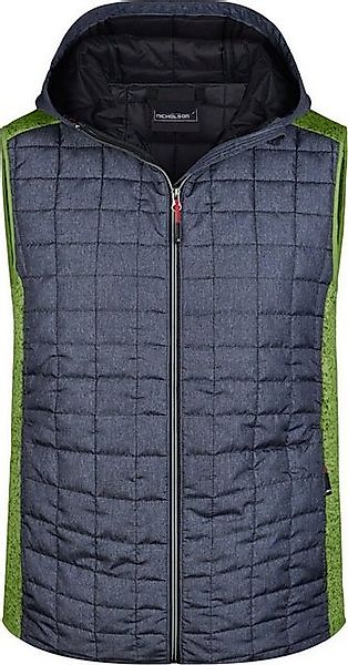 Daiber Steppweste James & Nicholson, JN768 Herren Strick Hybrid Gilet günstig online kaufen