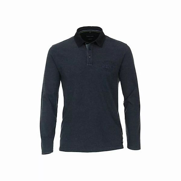 CASAMODA Poloshirt blau regular (1-tlg) günstig online kaufen