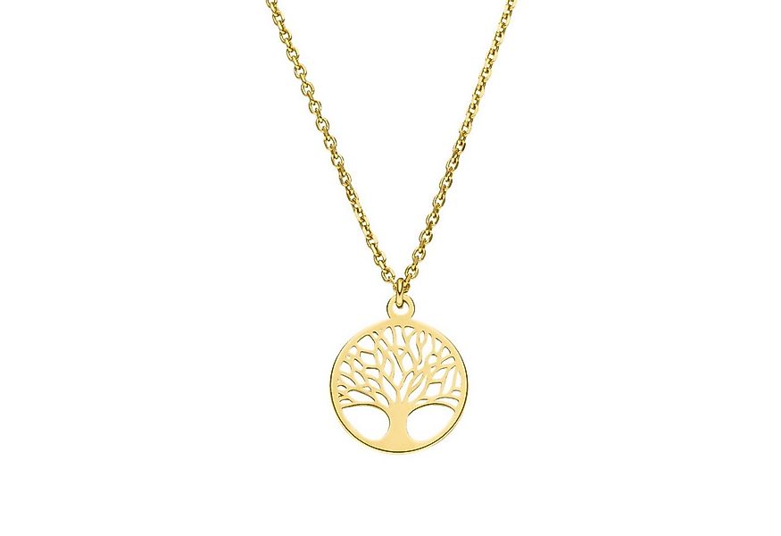 SCHOSCHON Kette mit Anhänger Halskette Lebensbaum Anhänger 925 Silber vergo günstig online kaufen