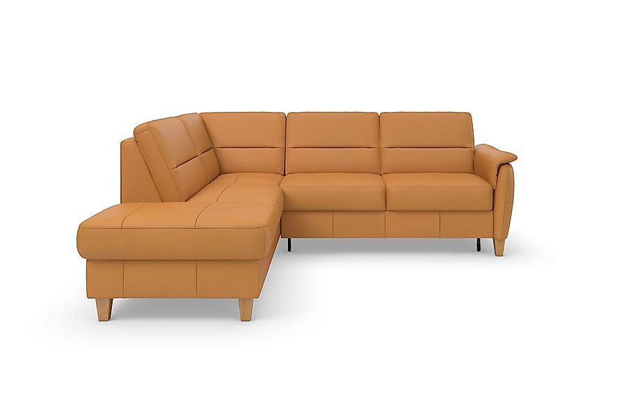 Home affaire Ecksofa »Palmera L-Form«, Federkern, wahlweise mit Bettfunktio günstig online kaufen