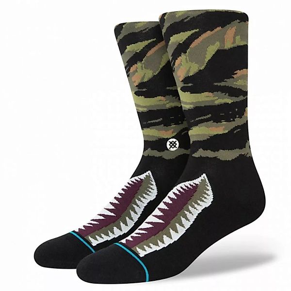 Stance Socken "CASUAL" Schwarz mit Camouflage günstig online kaufen