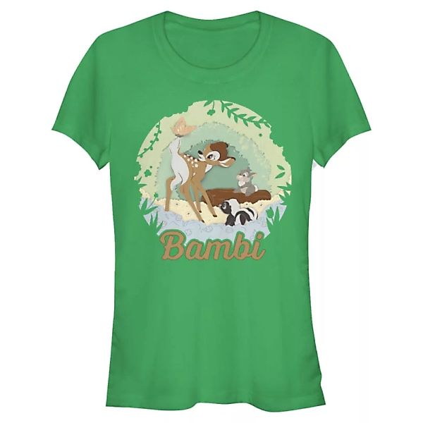 Disney Classics - Bambi - Gruppe Papercut - Frauen T-Shirt günstig online kaufen