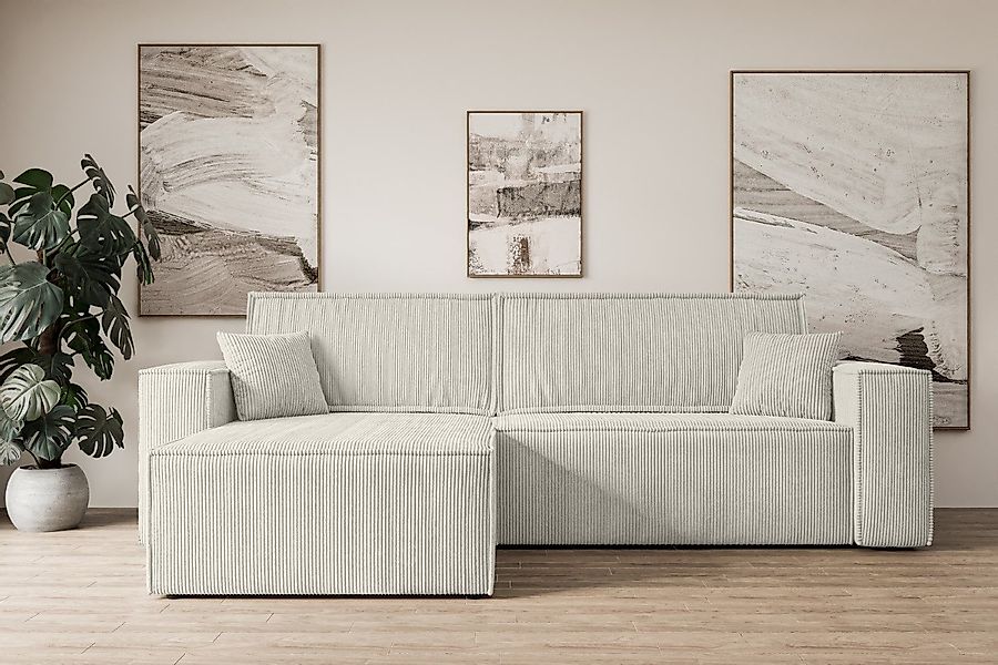 ALTDECOR Ecksofa CELTIC-XL, Couch mit Schlaffunktion, günstig online kaufen