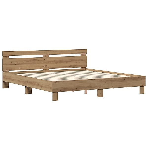 vidaXL Bett Bettgestell mit Kopfteil Artisan günstig online kaufen