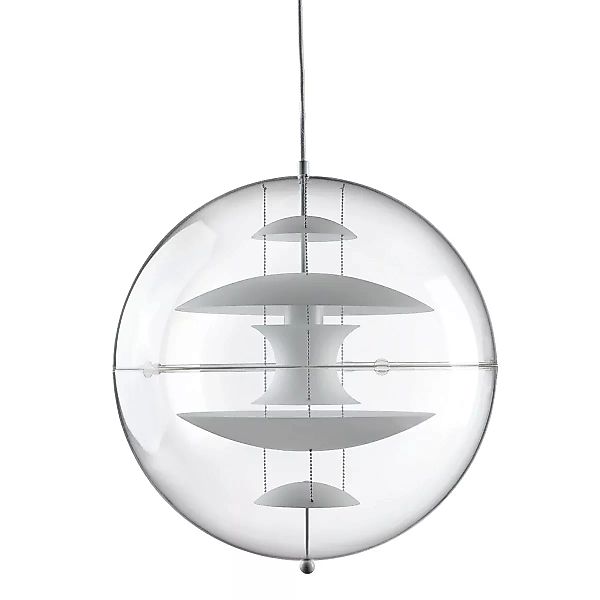 VerPan - VP Globe Glass Pendelleuchte Ø 40cm - weiß/Ø 40cm günstig online kaufen