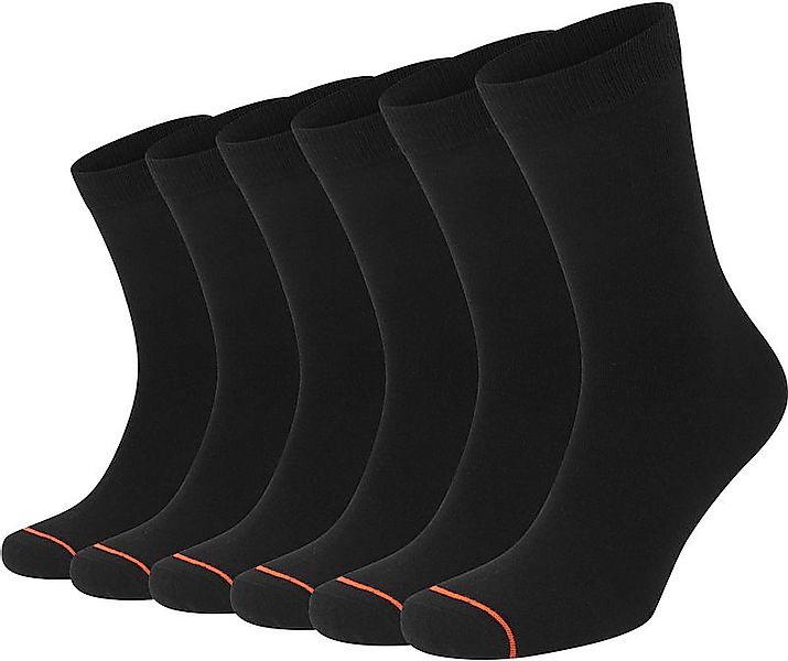 Suitable Socken 6 Paare Bio Schwarz - Größe 42-46 günstig online kaufen