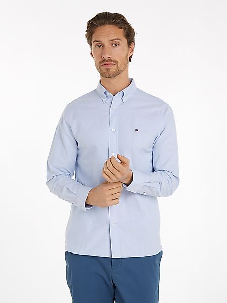 Tommy Hilfiger Langarmhemd SOLID HERITAGE OXFORD günstig online kaufen