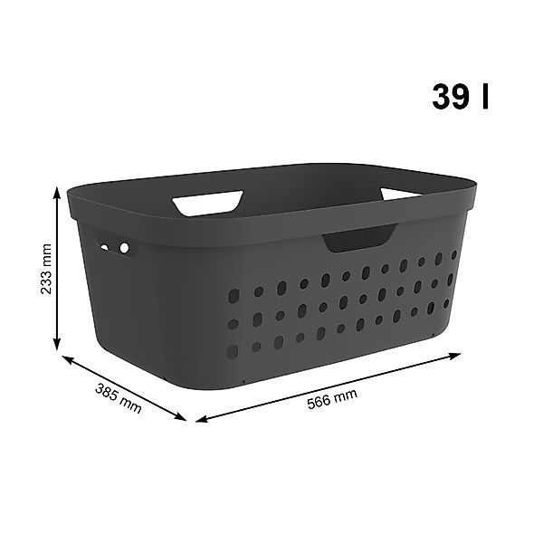 ROTHO Wäschekorb (Wäschekorbset, 3er-Set) günstig online kaufen