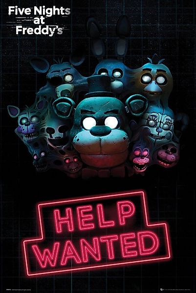 Poster Five Nights at Freddy's - Poster - Help Wanted günstig online kaufen