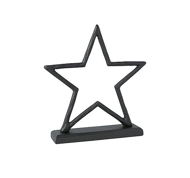 Villeroy & Boch Dekofigur Black XMAS Sternrahmen groß 25x1,5x24cm (1 St) günstig online kaufen