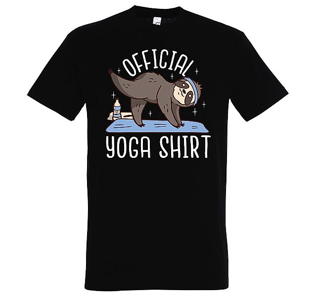 Youth Designz T-Shirt Official Yoga Herren günstig online kaufen