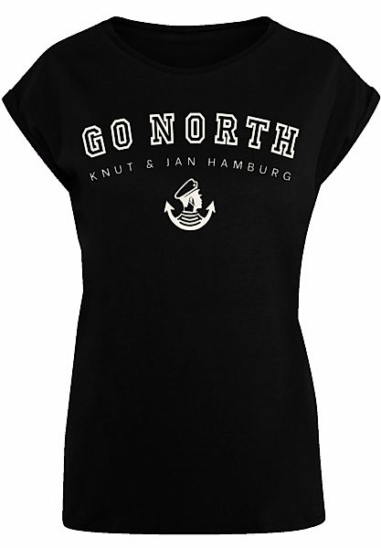 F4NT4STIC T-Shirt "PLUS SIZE Go North", Print günstig online kaufen