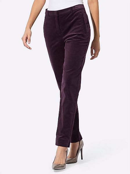 creation L Jerseyhose Modal-Baumwoll-Cordhose günstig online kaufen