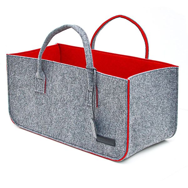 DuneDesign Einkaufskorb Schwerlast Filztasche 50x25x25 Filz günstig online kaufen