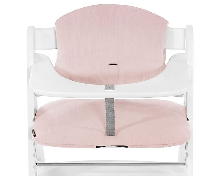 Hauck Hochstuhlauflage Select - Muslin Mineral Rose, Sitzkissen für Alpha H günstig online kaufen