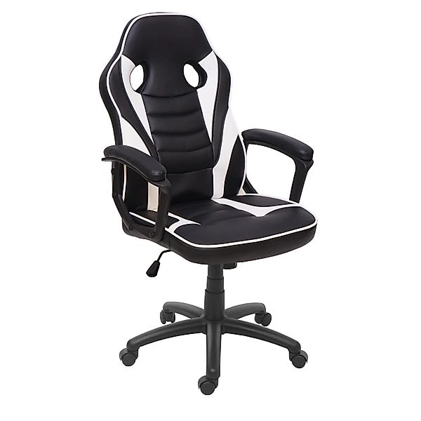 MCW Bürostuhl F59 Schwarz-Weiß günstig online kaufen