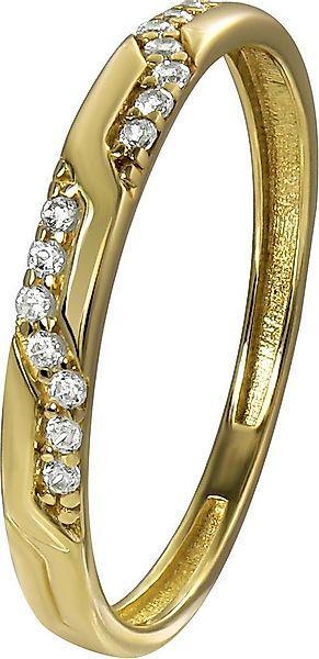 GoldDream Goldring GoldDream Gold Ring Glamour Gr.58 (Fingerring), Damen Ri günstig online kaufen