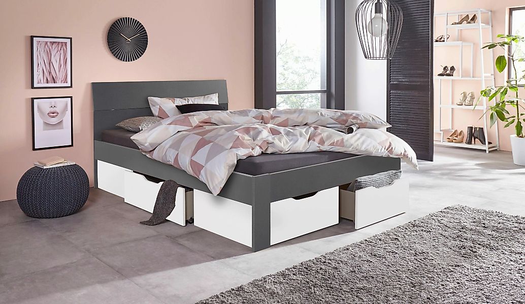 rauch Bett "Flexx", inklusive Schubkästen günstig online kaufen