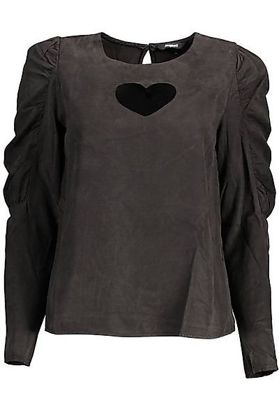 Desigual Blusenshirt Stylisches Damenlangarmshirt in Schwarz mit günstig online kaufen