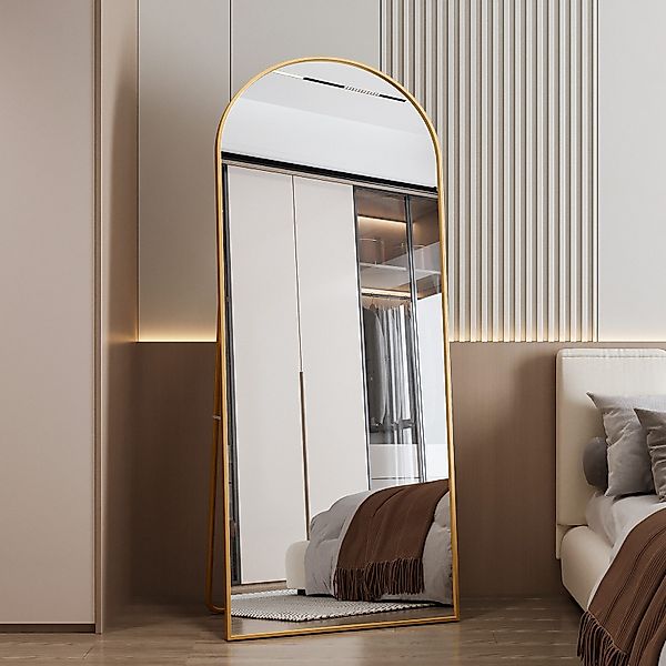 PXloue Ganzkörperspiegel Oval Wandspiegel Standspiegel Groß günstig online kaufen