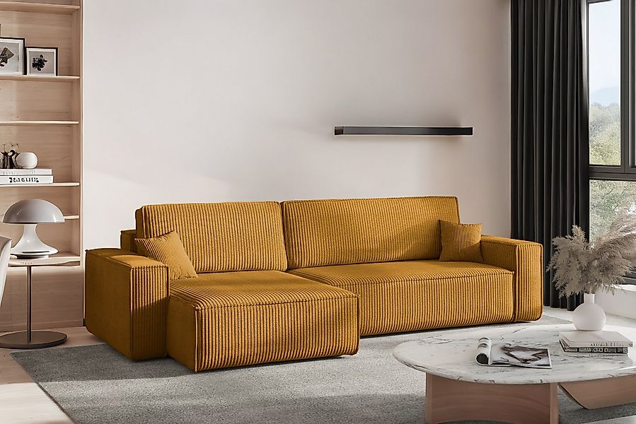 Kaiser Möbel Ecksofa mit schlaffunktion und bettkasten, Eckcouch BEST XL st günstig online kaufen