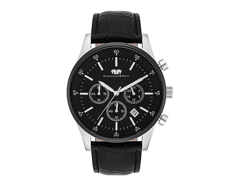 Rhodenwald & Söhne Chronograph Goodwill silber/schwarz Goodwill, aus Edelst günstig online kaufen