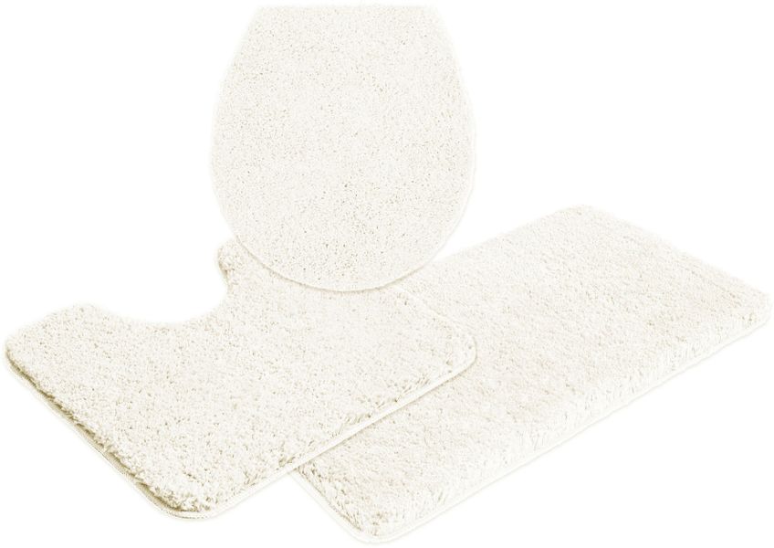 my home Badematte "Sanremo, Badvorleger, Badezimmer Teppich, sehr weich" Hö günstig online kaufen