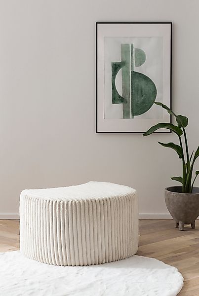 Home affaire Hocker "MAISIE, passende Ergänzung zum Big-Drehsessel" MAISIE, günstig online kaufen