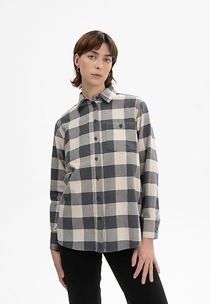 MELA Flanellhemd Damen Flanell Shirt AKHELA günstig online kaufen