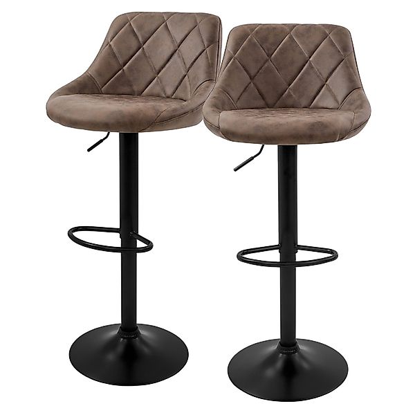 ML-DESIGN Barhocker Gepolsterter Barstuhl mit Rückenlehne günstig online kaufen