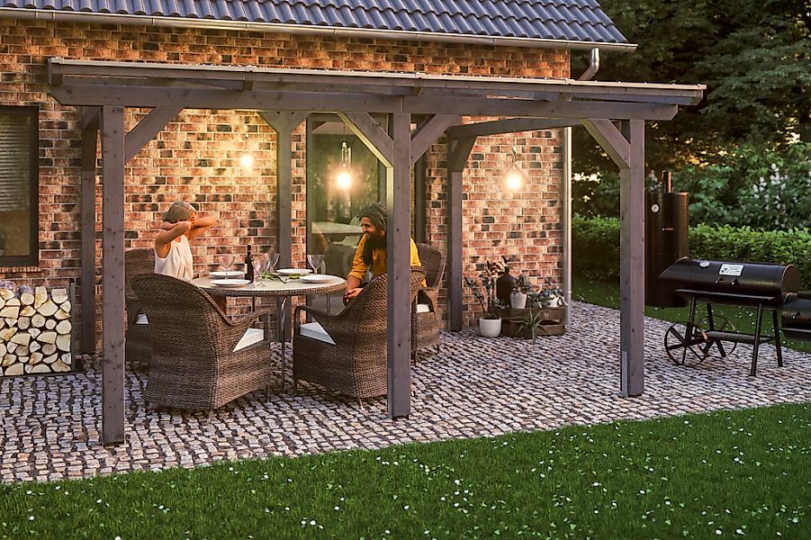 Skanholz Terrassendach "Siena" Leimholz günstig online kaufen