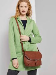 TOM TAILOR Umhängetasche "LARY", Crossbody Bag mit modischen Quasten am Zip günstig online kaufen