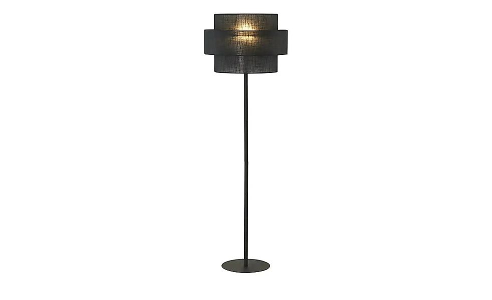Stehleuchte   ¦ schwarz ¦ Maße (cm): H: 155  Ø: 50 Lampen & Leuchten > Steh günstig online kaufen