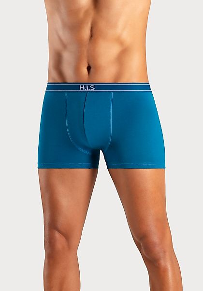 H.I.S Boxer "Boxershorts für Herren", (Packung, 5 St.), mit Steifen und Log günstig online kaufen