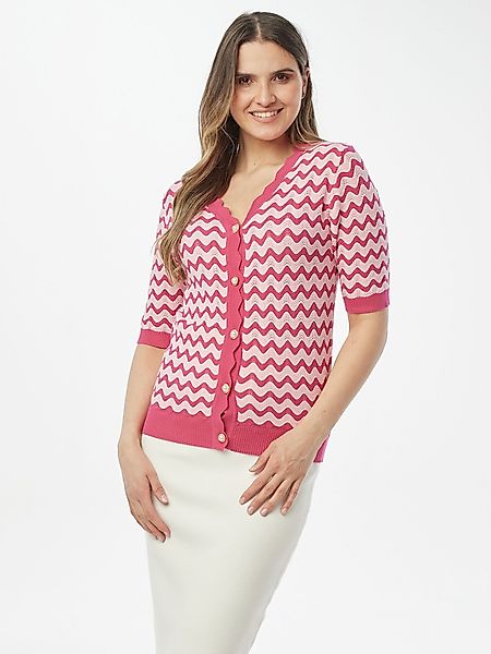PUNTO & FILO Strickjacke Cardigan Figurumspielend günstig online kaufen